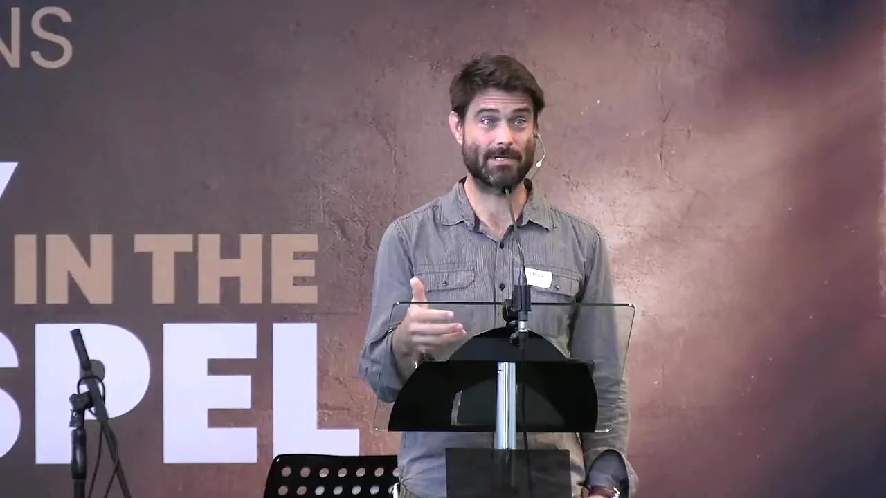 Bible teaching at the Cairns City 9am service